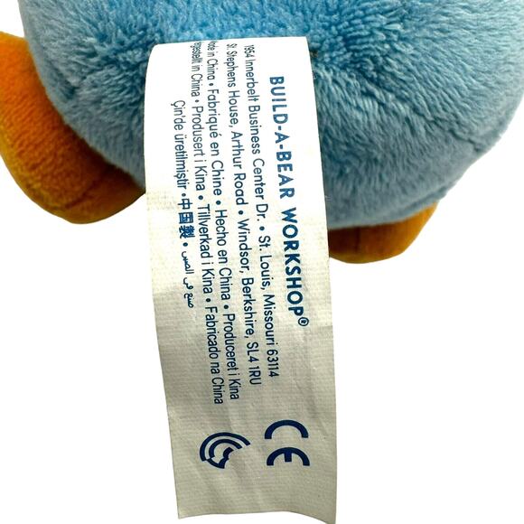 BUILD A BEAR Hide And Go Beep Blue‎ Chick Easter Plush Stuffed Animal Works - Picture 3 of 7